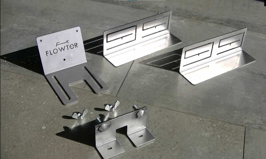 Over ons 7 Flowter trapper hanger zonder poedercoaten